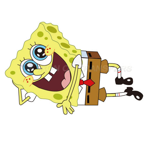 SpongeBob SquarePants Iron-on Stickers (Heat Transfers)NO.867